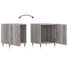 Grauer Nachttisch Signa 40x40x50cm (Holz)