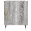 Graue Nachttische Signa 40x40x50cm (2 St. Sonoma-Holz)
