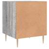Grauer Nachttisch Penar 40x40x50cm (Holz)