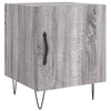 Grauer Nachttisch Panfir 40x40x50cm (Holz)