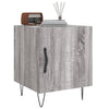 Grauer Nachttisch Panfir 40x40x50cm (Holz)
