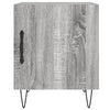 Grauer Nachttisch Panfir 40x40x50cm (Holz)