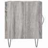 Grauer Nachttisch Panfir 40x40x50cm (Holz)