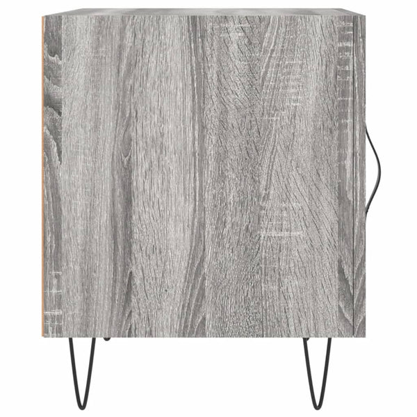 Grauer Nachttisch Panfir 40x40x50cm (Holz)