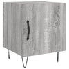Harmaa yöpöydät Panfir 40x40x50cm (2 kpl sonoma puinen)