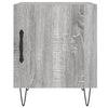 Harmaa yöpöydät Panfir 40x40x50cm (2 kpl sonoma puinen)