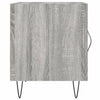 Harmaa yöpöydät Panfir 40x40x50cm (2 kpl sonoma puinen)