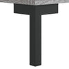 Graue Nachttische Vilhelmine 40x40x50cm (2er-Set, Sonoma, Holz)
