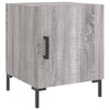 Graue Nachttische Vilhelmine 40x40x50cm (2er-Set, Sonoma, Holz)