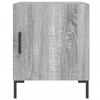 Graue Nachttische Vilhelmine 40x40x50cm (2er-Set, Sonoma, Holz)