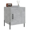 Nachttisch Beton Anthrazit Meir 40x40x50cm (Holz)