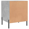 Nachttisch Beton Anthrazit Meir 40x40x50cm (Holz)