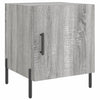 Graue Nachttische Meir 40x40x50cm (2 Stück Sonoma Holz)