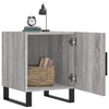 Nachttische Burhan Grau 40x40x50 cm (2er-Set, Sonoma, Holz)