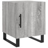 Nachttische Burhan Grau 40x40x50 cm (2er-Set, Sonoma, Holz)