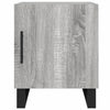 Nachttische Burhan Grau 40x40x50 cm (2er-Set, Sonoma, Holz)