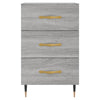 Grauer Nachttisch Collie 40x40x66cm (Holz)
