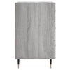 Grauer Nachttisch Collie 40x40x66cm (Holz)
