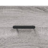 Grauer Nachttisch Izola 40x40x66cm (Holz)