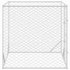 Hopea koiran ulkohäkki Finii 2x2x2 m (galvanoitu teräs)