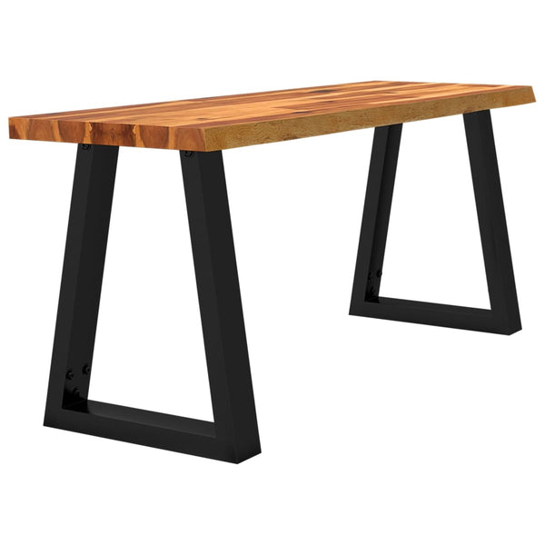 Sitzbank mit lebenden Kanten Muscel 110cm (Akazie)