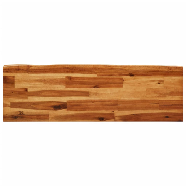 Sitzbank mit lebenden Kanten Muscel 110cm (Akazie)
