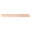 Tischplatte Dumitrila 80x40x1,5cm (rechteckig Buche)