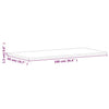Tischplatte Dumitrila 100x50x1,5cm (rechteckig Buche)