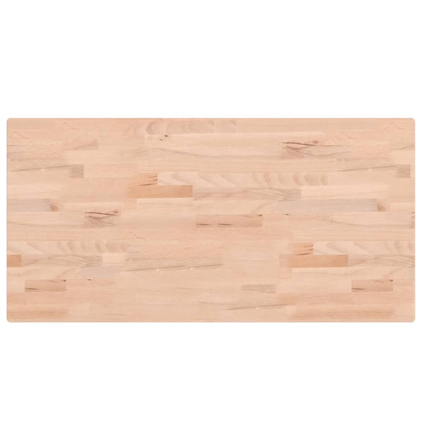 Tischplatte 100x50x2,5cm Dumitrila (rechteckig Buche)