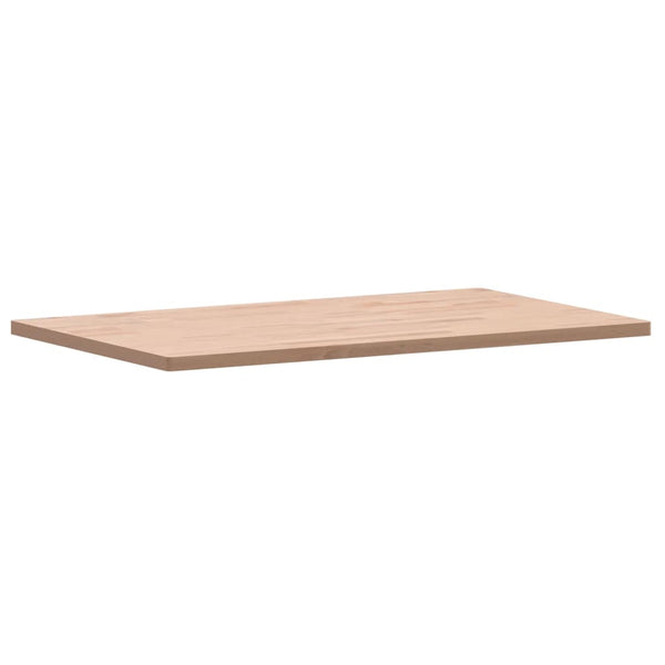 Hölzerne Tischplatte Dumitrila 100x60x2,5cm (rechteckig Buche)