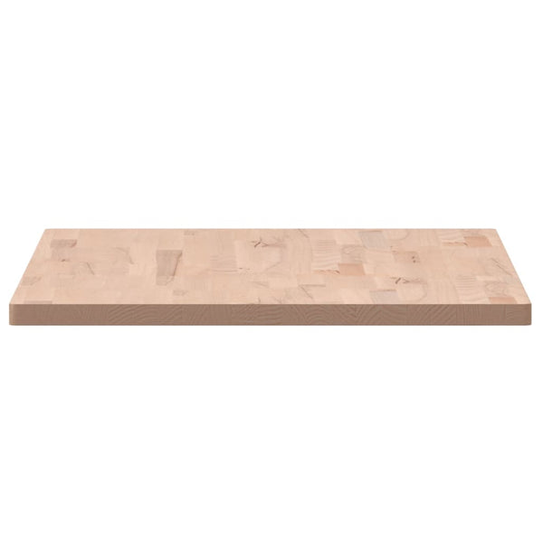 Hölzerne Tischplatte Dumitrila 100x60x2,5cm (rechteckig Buche)