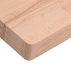 Tischplatte Dumitrila 100x50x4cm (rechteckig Buche)