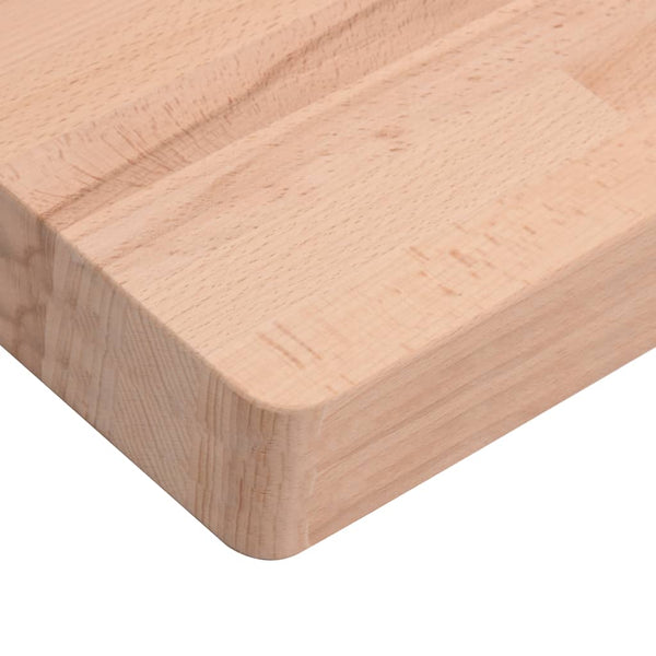 Tischplatte Dumitrila 100x50x4cm (rechteckig Buche)