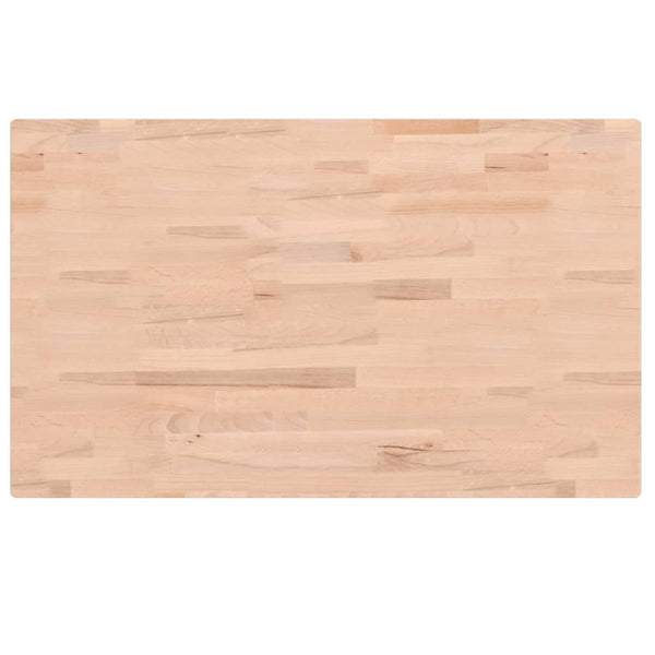 Dumitrila Tischplatte 100x60x4cm (Buche rechteckig)