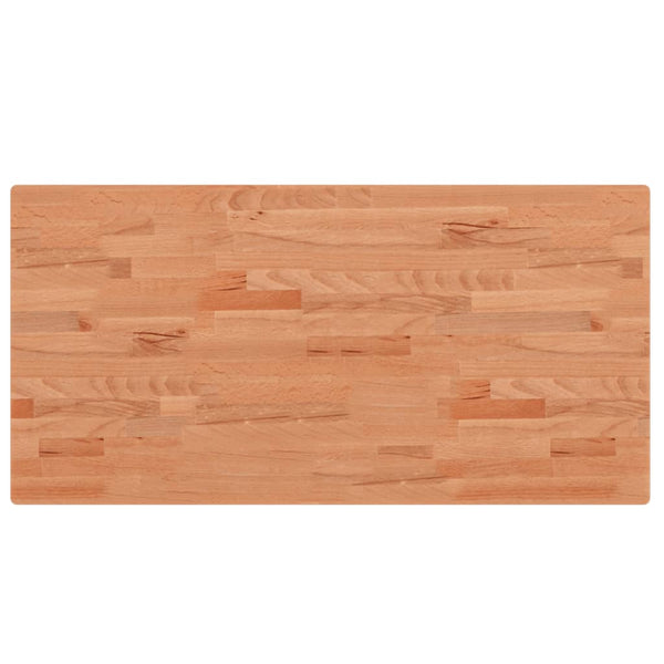 Dumitrila Tischplatte 100x50x2,5cm (rechteckig Buche)