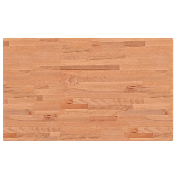 Tischplatte Dumitrila 100x60x2,5cm (rechteckig Buche)