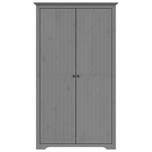 Harmaa vaatekaappi bodo Scutelnicu 99x53,5x173cm (mänty)