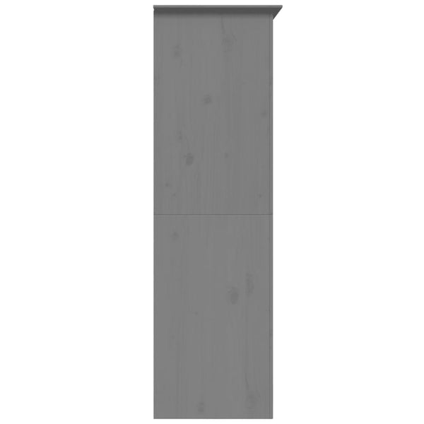 Harmaa vaatekaappi bodo Scutelnicu 99x53,5x173cm (mänty)