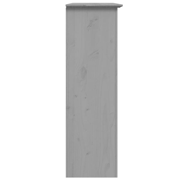 Grauer Vitrinenschrank Bodo Columb (Kiefer)