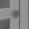 Grauer Vitrinenschrank Bodo Columb (Kiefer)