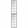 Wandspiegel Puggioli schwarz 100x40cm (2 Stk. Metall)