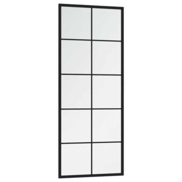 Wandspiegel Puggioli schwarz 100x40cm (2 Stk. Metall)