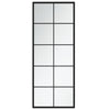 Wandspiegel Puggioli schwarz 100x40cm (2 Stk. Metall)