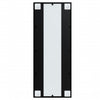 Wandspiegel Puggioli schwarz 100x40cm (2 Stk. Metall)