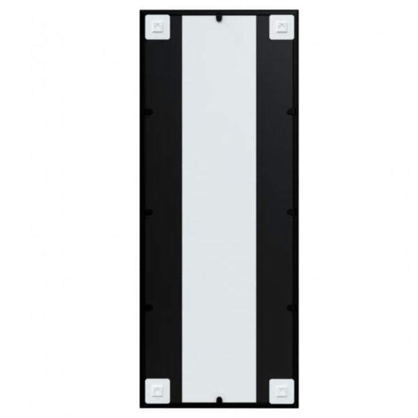 Wandspiegel Puggioli schwarz 100x40cm (2 Stk. Metall)