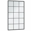 Wandspiegel Puggioli 100x60cm schwarz (3 Stk. Metall)