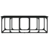 Couchtisch Edyth Schwarz 100x50x35,5cm (Holz)