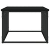 Couchtisch Edyth Schwarz 100x50x35,5cm (Holz)
