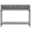 Konsole Tisch Millo, grau, 100x30,5x75cm (Holz)