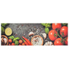 Waschbarer Küchenteppich Gemüse Bigan 60x180cm (Samt)